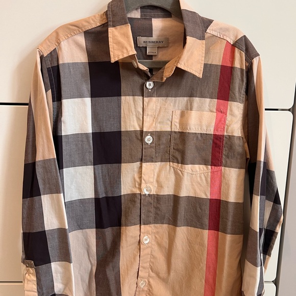 Burberry Other - Burberry Kids Plaid Shirt